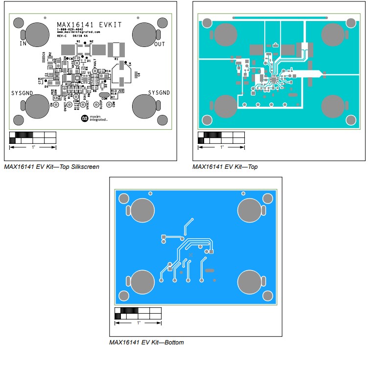 Analog Devices / Maxim Integrated MAX16141EVKIT Evaluation Kit